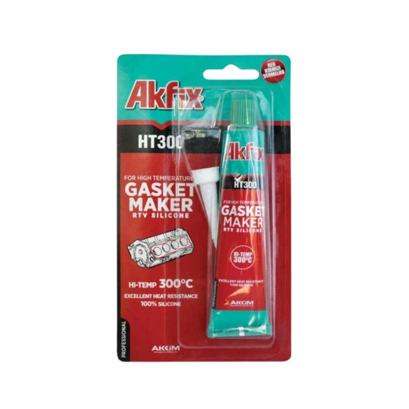 Akfix HT300 Yüksek Isı Silikonu 300° 50 gr