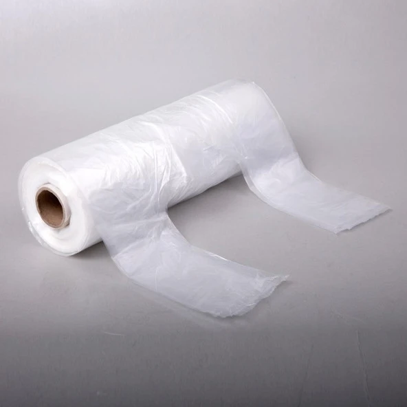 Selfex Şeffaf Market Poşet Torba - Hışır Atlet Poşet - Büyük Boy - 200 Adetlik 20 Rulo / Koli - Resim 3