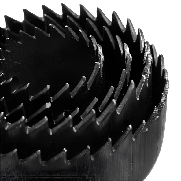 Panç Seti Ahşap Duvar Buat Alçıpan Kartonpiyer Delme  Adaptör Takımı 8 Parça Delik Açma Testeresi - Resim 2