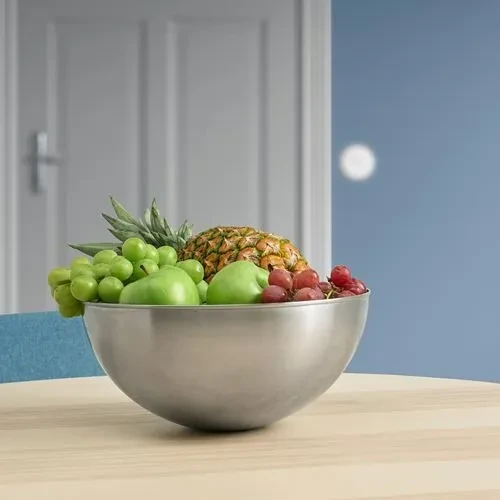 IKEA Blanda Blank Servis Kasesi 28 Cm Paslanmaz Çelik Kase - 4