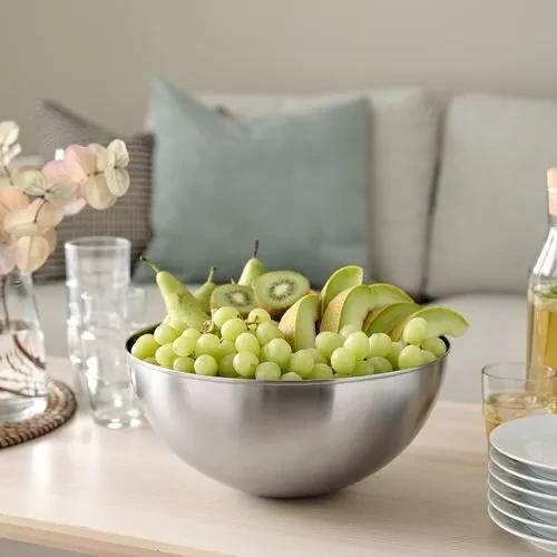 IKEA Blanda Blank Servis Kasesi 28 Cm Paslanmaz Çelik Kase - 3