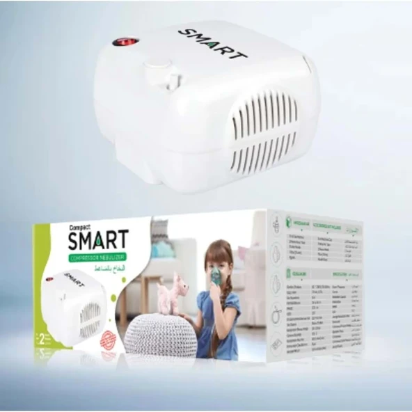 Smart MDS-1001 DS Plus Compact Kompresörlü Nebulizatör ürün görseli