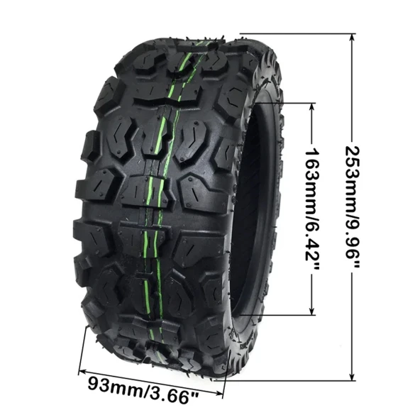 90/65-6.5 11 inç Dış Lastik - Tubeless - Off-Road - Arazi - 4