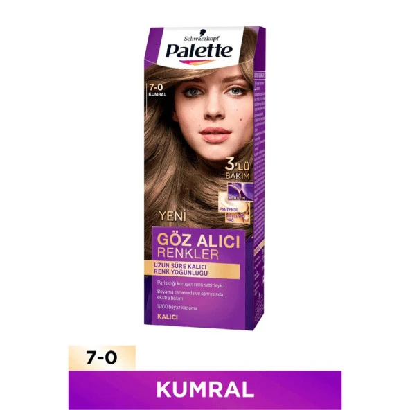 Palette Göz Alıcı Renkler 7/0 Kumral