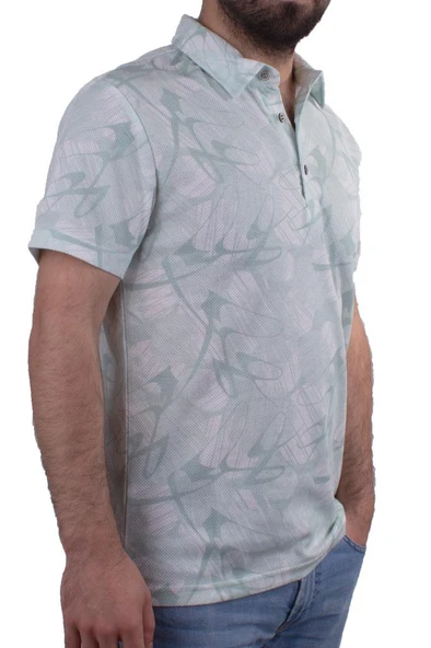 Twister Jeans 2278CN Yeşil Polo Yaka Erkek T-Shirt