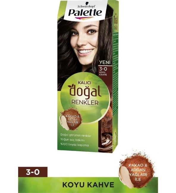 PALETTE DOGAL 3/0 KOYU KAHVE
