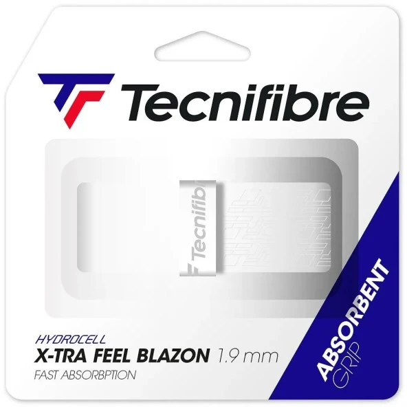 Tecnifibre X-Tra Feel Blazon 1.9 mm Beyaz Ana Grip 51XTRFEEBL ürün görseli 1