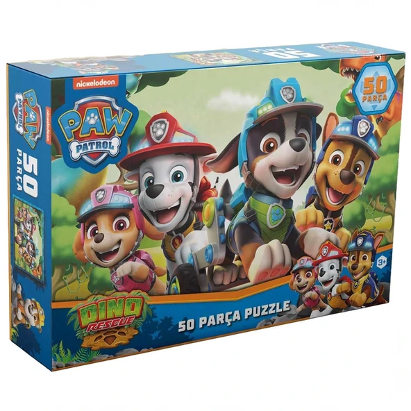 Paw Patrol 50 Parça Puzzle - 3
