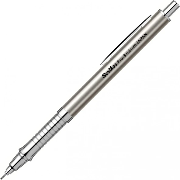 Scrikss Pro-S 0.5mm Mekanik Kurşun Kalem Gümüş /
