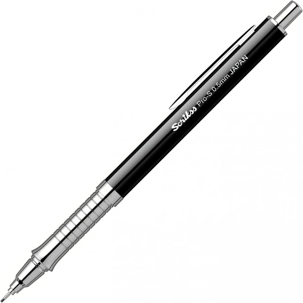 Scrikss Pro-S 0.5mm Mekanik Kurşun Kalem Siyah /