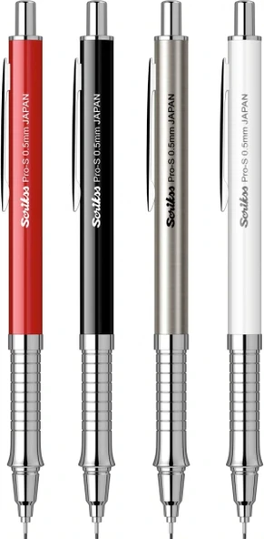 Scrikss Pro-S 0.5mm Mekanik Kurşun Kalem Siyah / - Resim 5