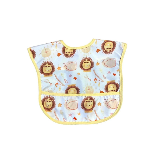 ANP MODA TASARIM Sıvı Geçirmez 2 li Set Mama-Salya-Aktivite Önlüğü 0-36 Ay - 4