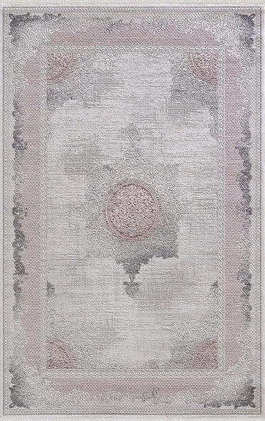 Merinos Halı Kesme Diyez 34929 055 Pembe Açık 150 x 300 cm