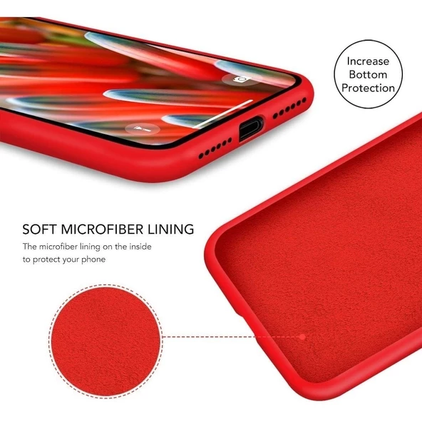Apple iPhone XR Kılıf İç Kadife Tam Koruma Silikon Lansman - 3