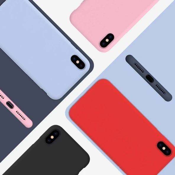 Apple iPhone XR Kılıf İç Kadife Tam Koruma Silikon Lansman - 2