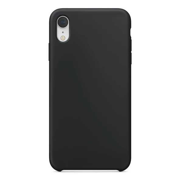 Apple iPhone XR Kılıf İç Kadife Tam Koruma Silikon Lansman - 6