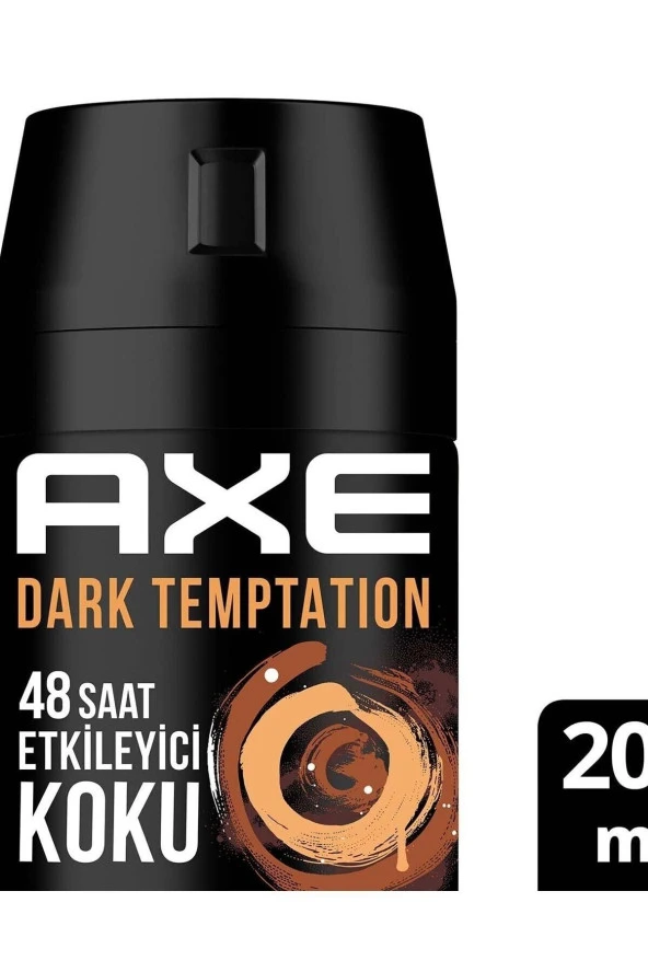 Axe Dark Temptation Deodorant 200 Ml 48 Saat Etkileyici Koku