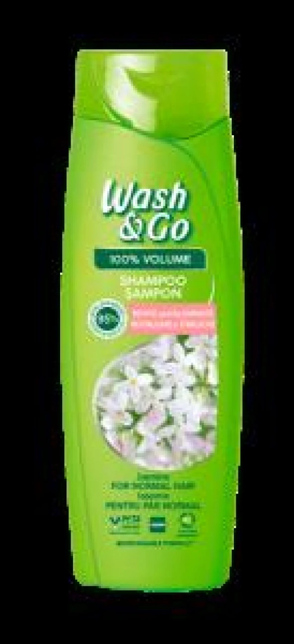 Wash & Go Yasemin Özlü Normal Saçlar İçin Şampuan 360 ml