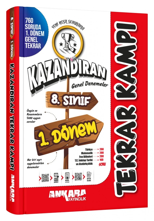 Ankara LGS Kazandıran 1. Dönem Tekrar Kampı Ankara Yayıncılık - Resim 2