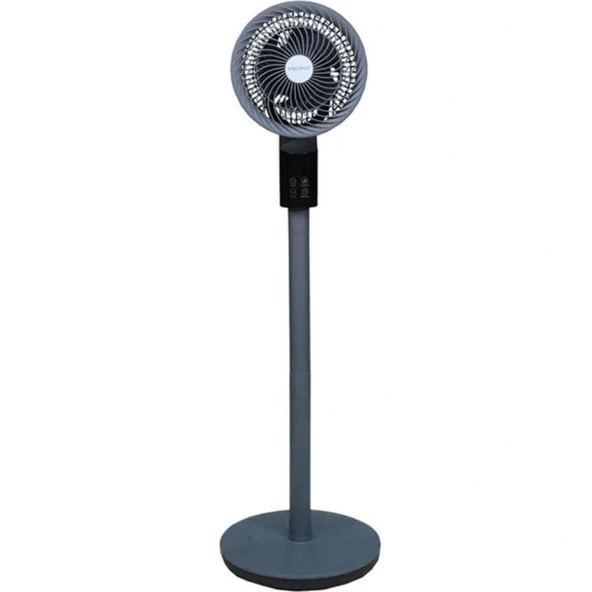 Baleno SF 8 BAAC 3D Salınım 20 Cm. Uzaktan Kumandalı Vantilatör - Midnight Graphite - 2