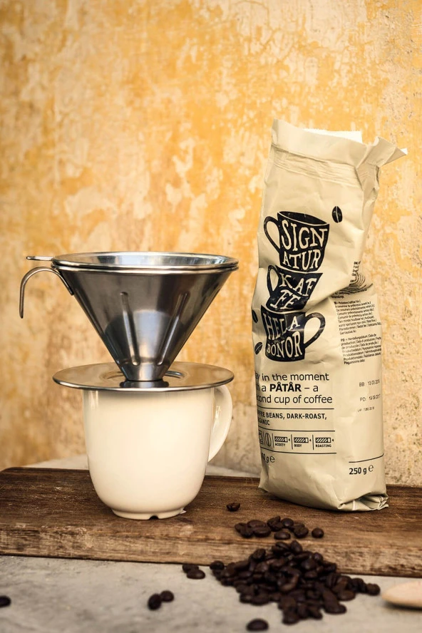 ÖVERST Filtre Kahve Seti Paslanmaz Çelik, 3 Parça - 10