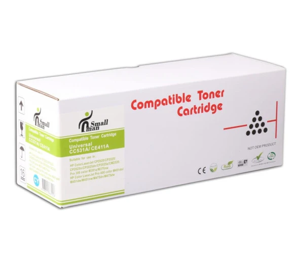 OfisPc Hp CC531A-CE411A-CF381A 2.8K Mavi Üniversal Muadil Toner ürün görseli