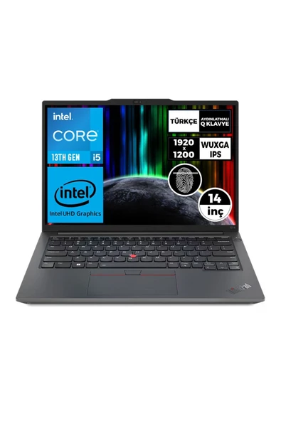 ThinkPad E14 G5 i5-1335U 8GB 1TB+512GB SSD 14" WUXGA W11P Taşınabilir Bilgisayar 21JK0003TX 028