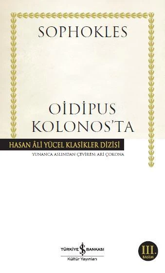 Oıdıpus Kolonos Ta (K.Kapak) SOPHOKLES
