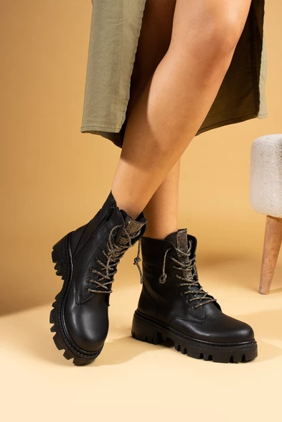 Pembe Potin Boncuk Detaylı Taşlı Arkası Lastikli Kadın Sandalet 57-274-24 - 7