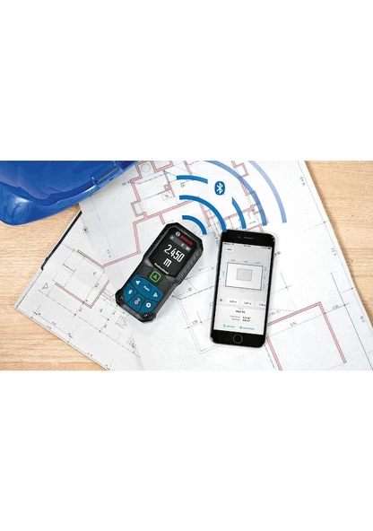 Bosch Professional GLM 50-27 CG Yeşil Lazerli Uzaklık Ölçer - 0601072U00 - 2