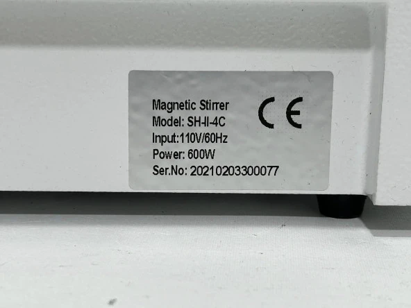 SH-II-4C Isıtıcılı Manyetik Karıştırıcı 110V - Resim 5