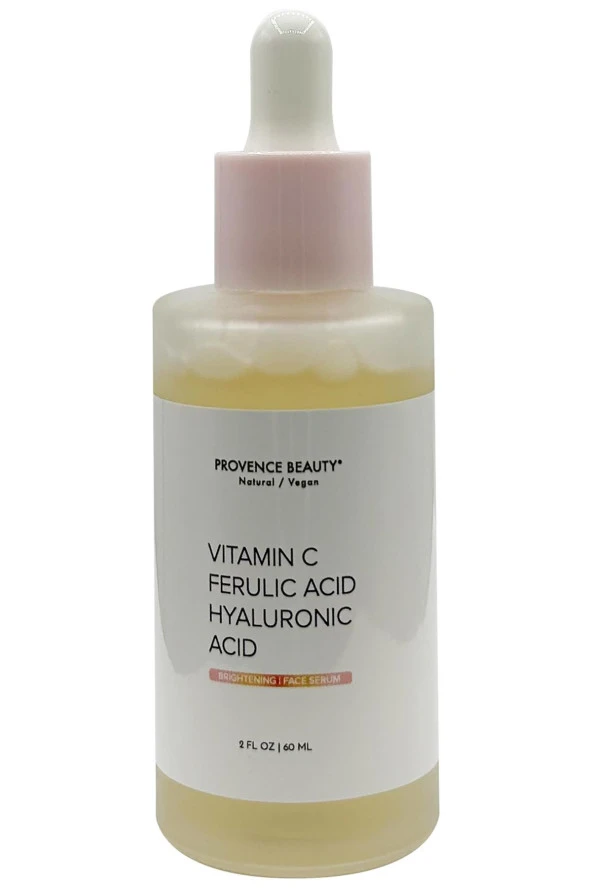 Provence Beauty Vitamin C + Ferulic Acid + Hyaluronic Acid Yüz Serumu 60ML