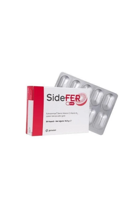 Sidefer 30 Kapsül x 2 Adet ürün görseli 1