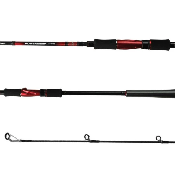 Daiwa Powermesh 191cm 90-210gr 1+1 Jig Kamışı - 2
