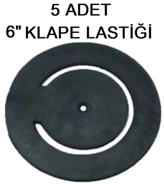 6" KLAPE LASTİĞİ ( 5 ADET )