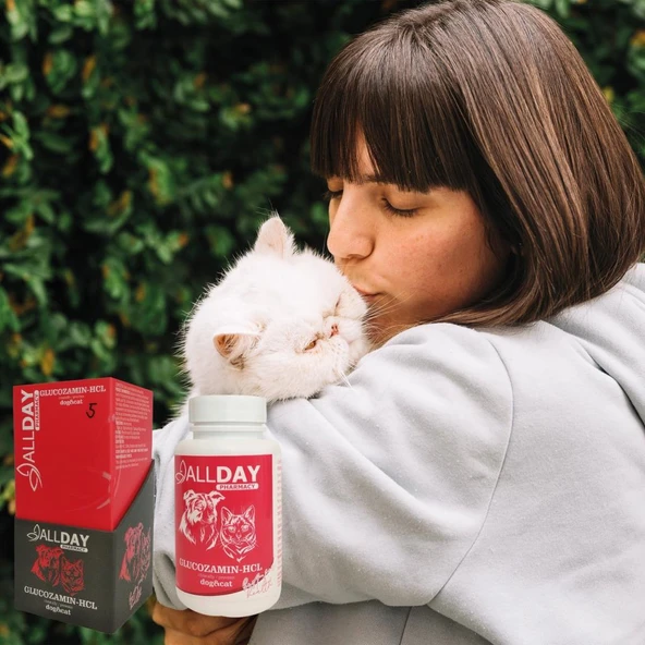 AllDay 5 Glukozamin-HCL Kedi Ve köpekler İçin Tablet 75 gr - Resim 4