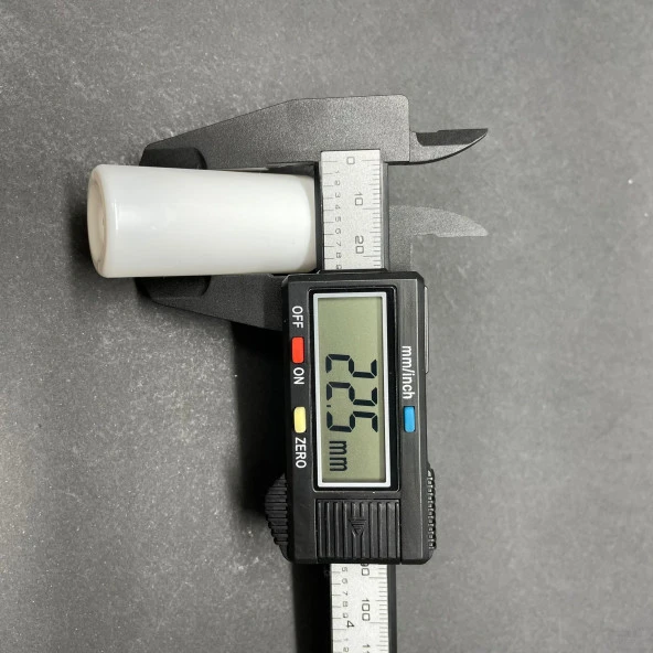 15 cc Beyaz Silindir Pet Şişe - Siyah Spreyli - 15 ml Mat Beyaz Plastik Şişe  x 10 Adet - Resim 3