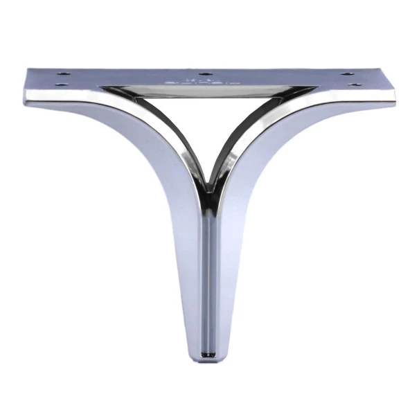 Mobilya Kanepe Sehpa TV Ünitesi Çekyat Yükseltici Koltuk Ayağı Baza Ayak Krom 12 cm - Resim 6