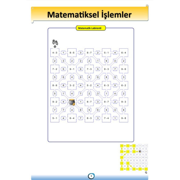 Matematik İşlemler YAZ-SİL Kitabı (5-9 YAŞ) - 2