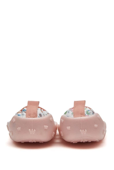 FİRST STEP Kuş Baskılı Kız Bebek Kaydırmaz Tabanlı Deniz Ayakkabısı F-7003 - 5