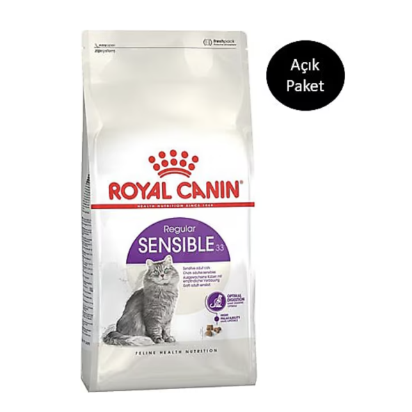 Royal Canin Sensible 33 500 gr Hassas Yetişkin Kuru Kedi Maması - Açık Paket