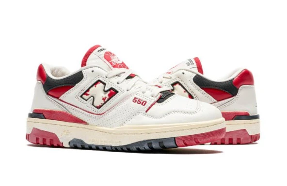 NEW BALANCE BB 550 VGA Beyaz Spor Ayakkabısı - 3