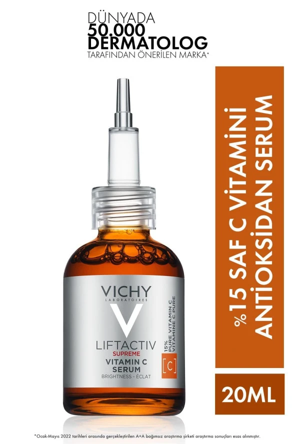 Liftactiv Supreme %15 Saf C Vitamini Içeren Aydınlatıcı Serum 20ml