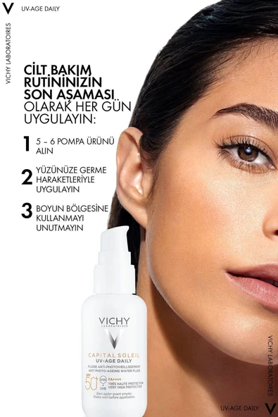 Vichy Capital Soleil UV Age Daily Foto-Yaşlanma Karşıtı SPF50+ Korumalı Güneş Kremi 40 ML - 5