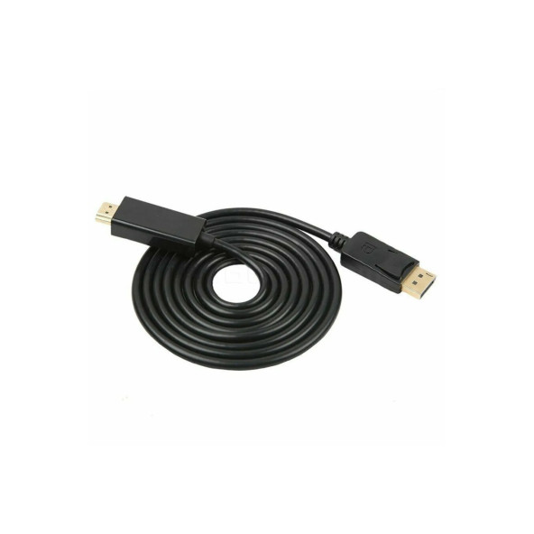 Displayport To Hdmi Kablo Display Port Çevirici Dönüştürücü 1.8 M - 3