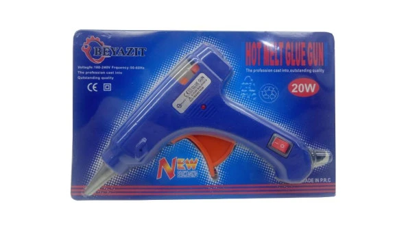Beyazıt Glue Gun Anahtarlı Sıcak Mum Çubuk Slikon Tabancası 20W - 2