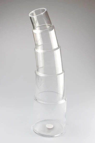 Paşabahçe Denizli Cam Uzun El İmalatı Kule Vazo 23002 1003112 ürün görseli 1