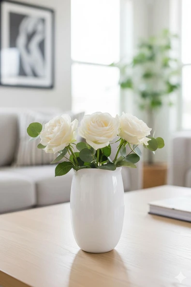 Paşabahçe El İmalatı Kristal Mini Opal Vazo 16332 1 Adet ürün görseli 1