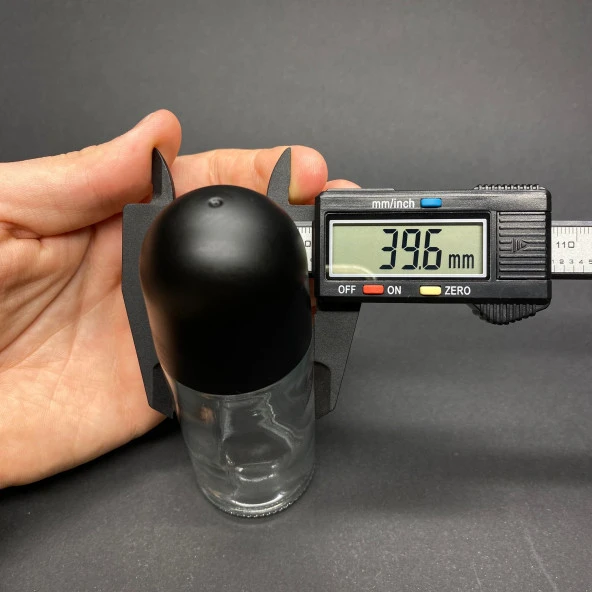 50 cc Roll-on Cam  Şişe - Şeffaf - 50 ml Cam Deodorant Şişesi  x 3 Adet - Resim 3