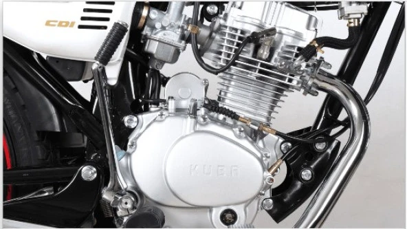Kuba Cg50 Pro Çelik Jant Motosiklet Beyaz - 2